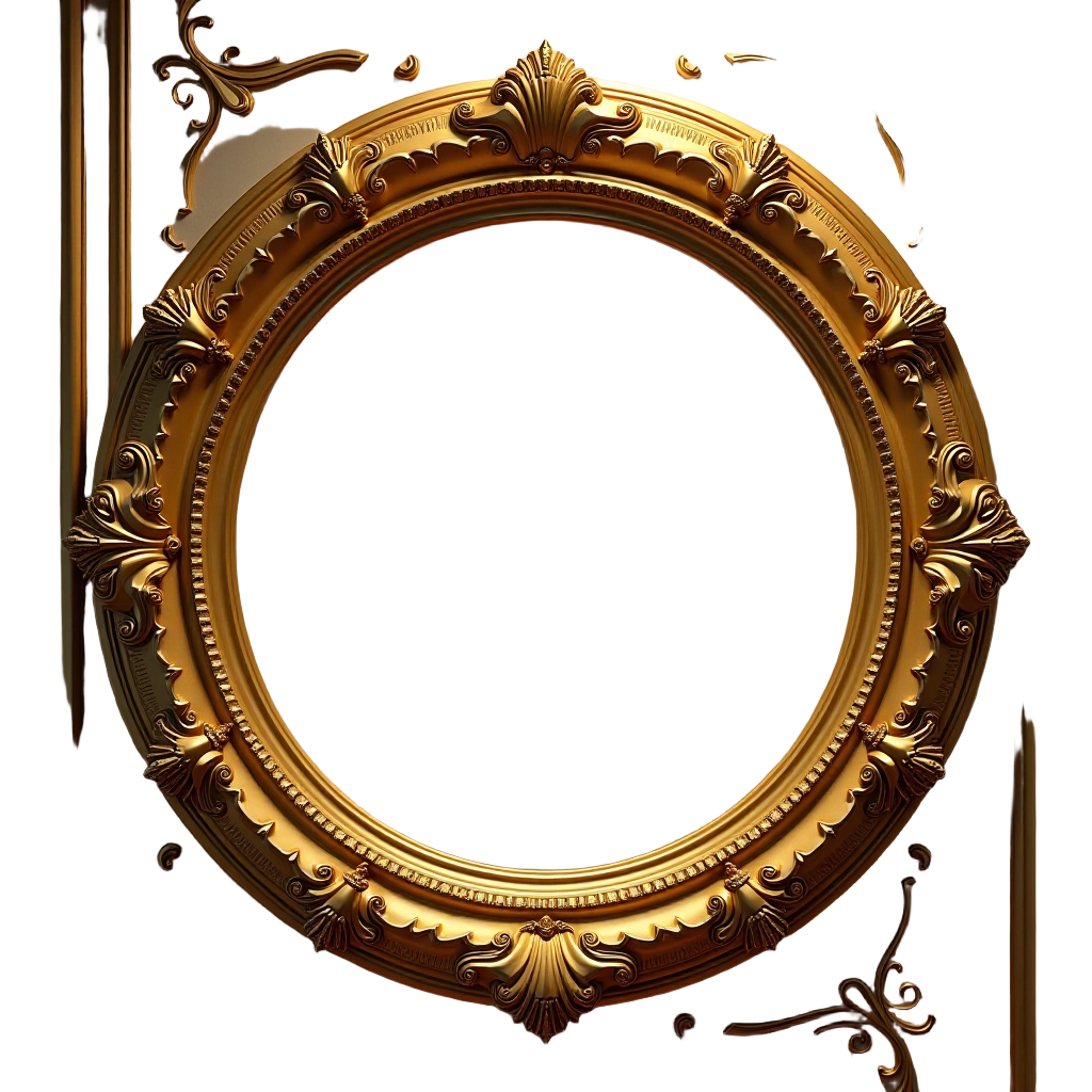 Ornate Gold Frame